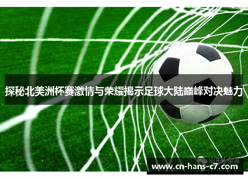 探秘北美洲杯赛激情与荣耀揭示足球大陆巅峰对决魅力